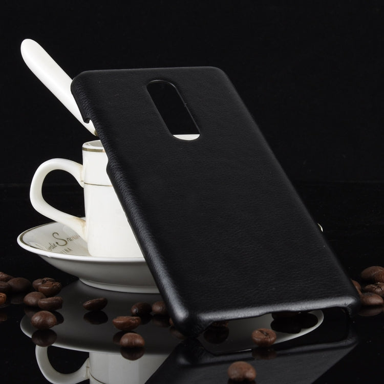 For OnePlus 8 Shockproof Litchi Texture PC + PU Case
