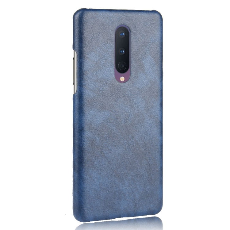 For OnePlus 8 Shockproof Litchi Texture PC + PU Case