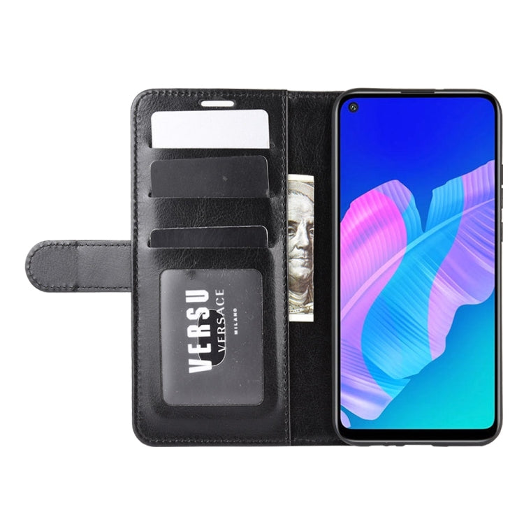 For Huawei P40 lite E R64 Texture Single Horizontal Flip Protective Case with Holder & Card Slots & Wallet& Photo Frame