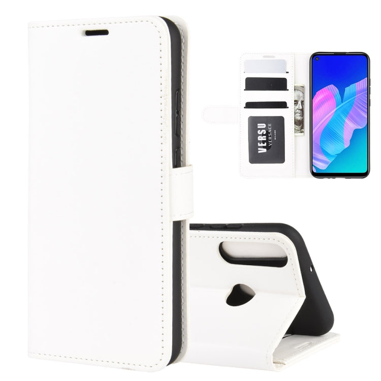 For Huawei P40 lite E R64 Texture Single Horizontal Flip Protective Case with Holder & Card Slots & Wallet& Photo Frame