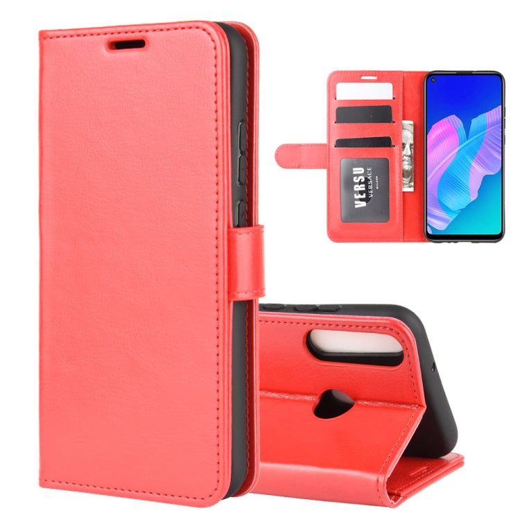 For Huawei P40 lite E R64 Texture Single Horizontal Flip Protective Case with Holder & Card Slots & Wallet& Photo Frame