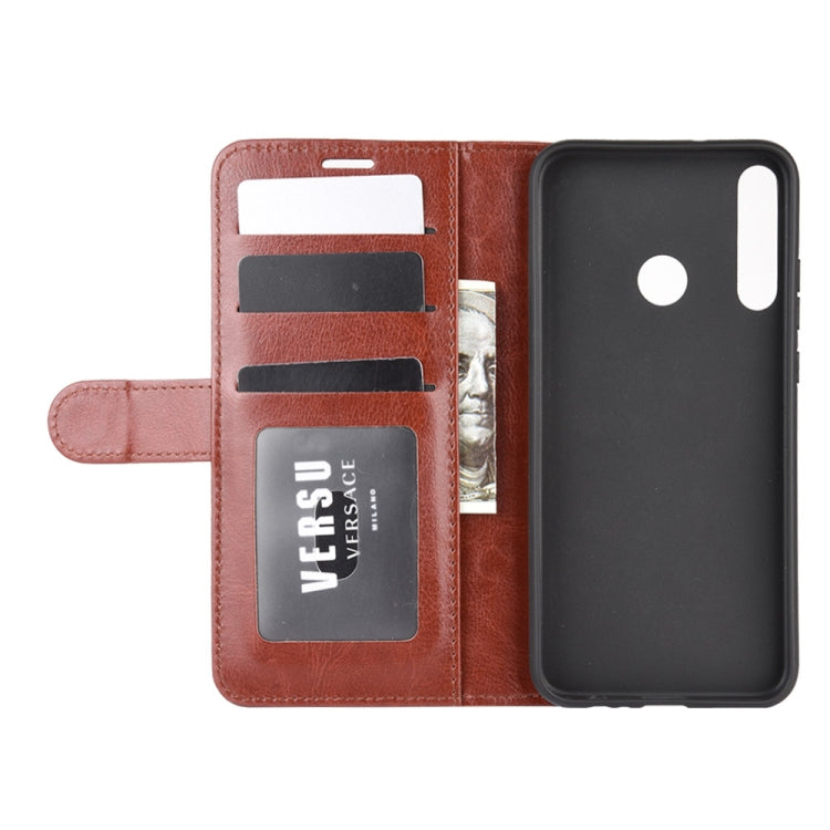 For Huawei P40 lite E R64 Texture Single Horizontal Flip Protective Case with Holder & Card Slots & Wallet& Photo Frame