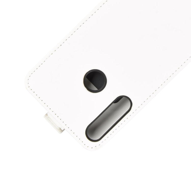 For Huawei P40 Lite E / Y7P R64 Texture Single Vertical Flip Leather Protective Case with Card Slots & Photo Frame