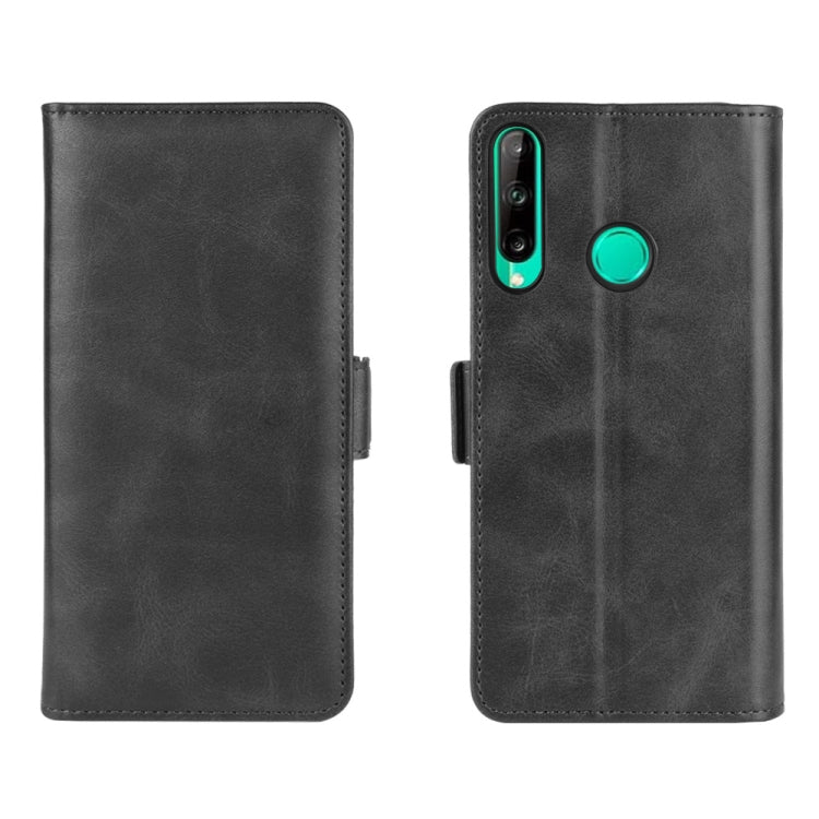 For Huawei P40 Lite E / Y7P Dual-side Magnetic Buckle Horizontal Flip Leather Case with Holder & Card Slots & Wallet