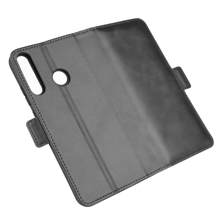 For Huawei P40 Lite E / Y7P Dual-side Magnetic Buckle Horizontal Flip Leather Case with Holder & Card Slots & Wallet