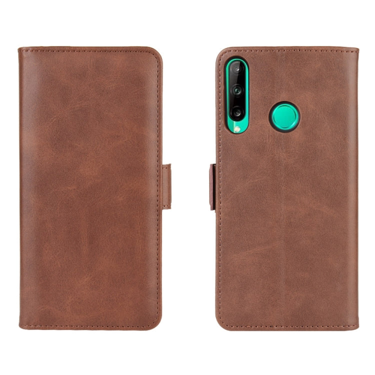 For Huawei P40 Lite E / Y7P Dual-side Magnetic Buckle Horizontal Flip Leather Case with Holder & Card Slots & Wallet