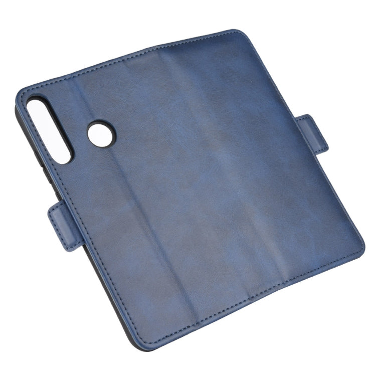 For Huawei P40 Lite E / Y7P Dual-side Magnetic Buckle Horizontal Flip Leather Case with Holder & Card Slots & Wallet