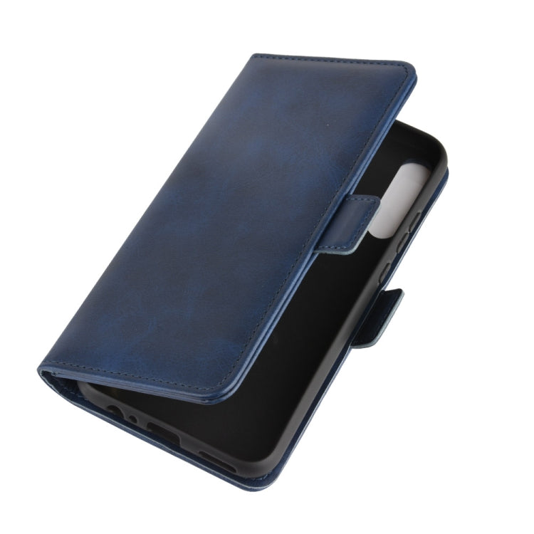 For Huawei P40 Lite E / Y7P Dual-side Magnetic Buckle Horizontal Flip Leather Case with Holder & Card Slots & Wallet