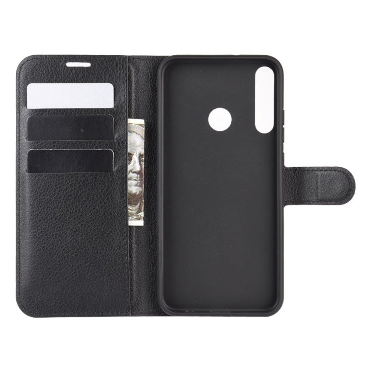 For Huawei P40 Lite E / Y7P Litchi Texture Horizontal Flip Protective Case with Holder & Card Slots & Wallet