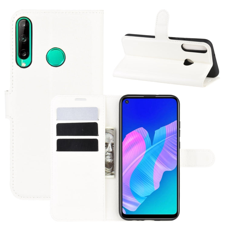 For Huawei P40 Lite E / Y7P Litchi Texture Horizontal Flip Protective Case with Holder & Card Slots & Wallet