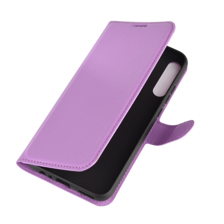 For Huawei P40 Lite E / Y7P Litchi Texture Horizontal Flip Protective Case with Holder & Card Slots & Wallet