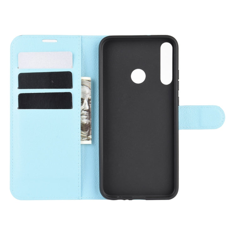 For Huawei P40 Lite E / Y7P Litchi Texture Horizontal Flip Protective Case with Holder & Card Slots & Wallet