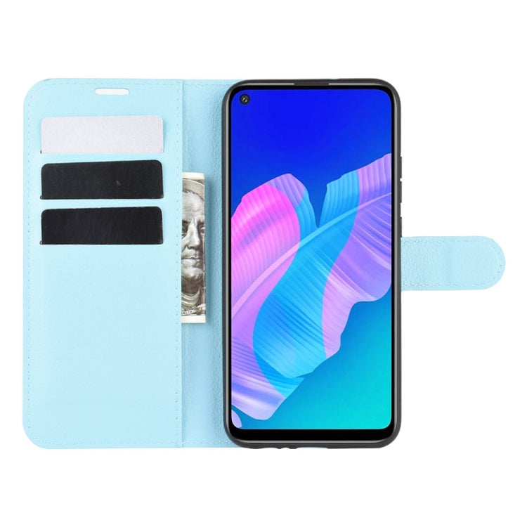 For Huawei P40 Lite E / Y7P Litchi Texture Horizontal Flip Protective Case with Holder & Card Slots & Wallet