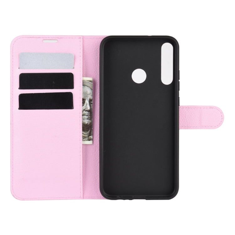 For Huawei P40 Lite E / Y7P Litchi Texture Horizontal Flip Protective Case with Holder & Card Slots & Wallet