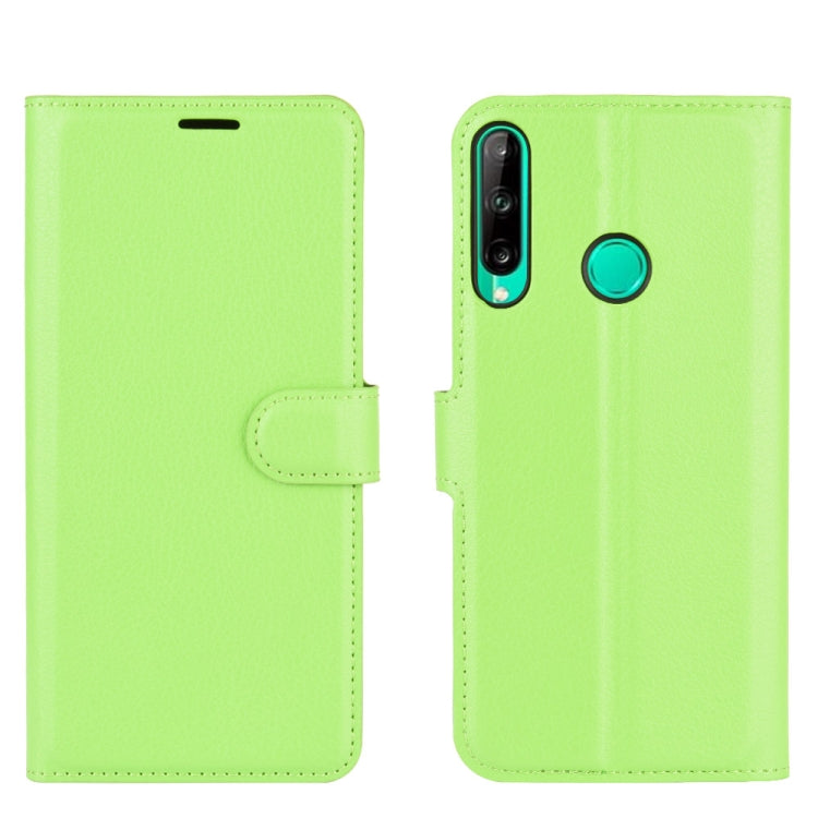 For Huawei P40 Lite E / Y7P Litchi Texture Horizontal Flip Protective Case with Holder & Card Slots & Wallet