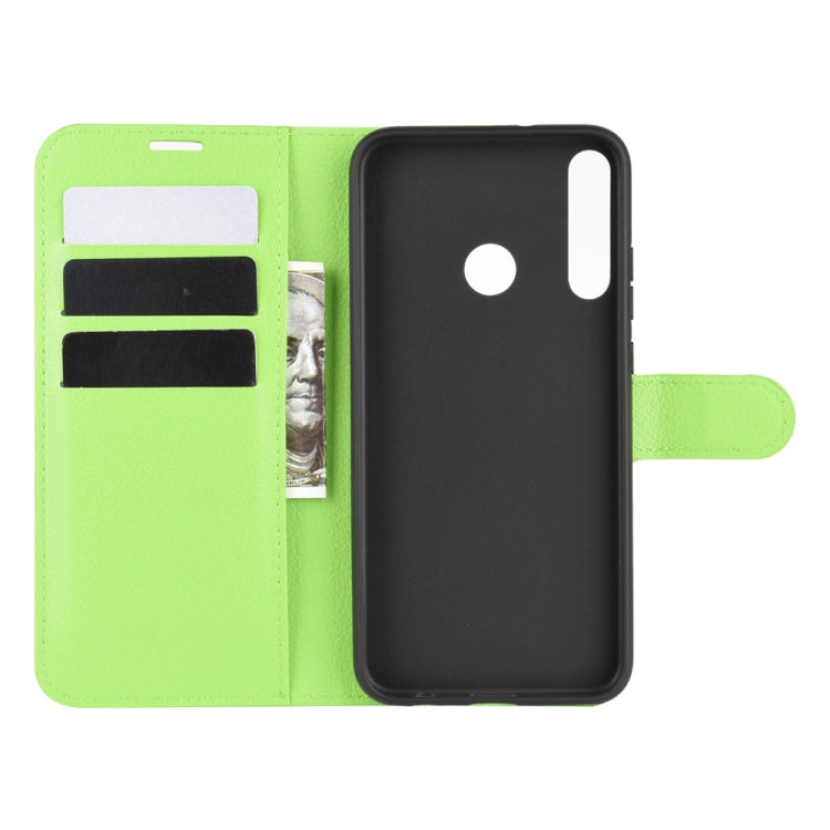 For Huawei P40 Lite E / Y7P Litchi Texture Horizontal Flip Protective Case with Holder & Card Slots & Wallet