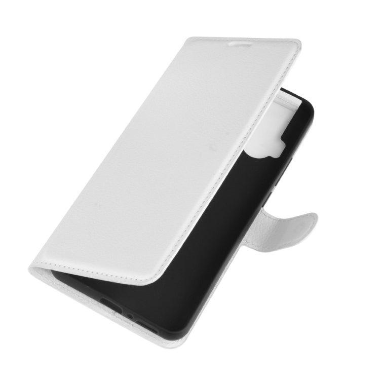 For Motorola One Hyper Litchi Texture Horizontal Flip Protective Case with Holder & Card Slots & Wallet