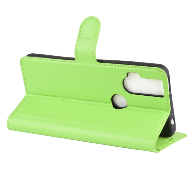 For Motorola One Hyper Litchi Texture Horizontal Flip Protective Case with Holder & Card Slots & Wallet