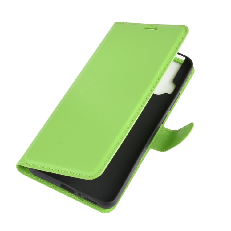 For Motorola One Hyper Litchi Texture Horizontal Flip Protective Case with Holder & Card Slots & Wallet