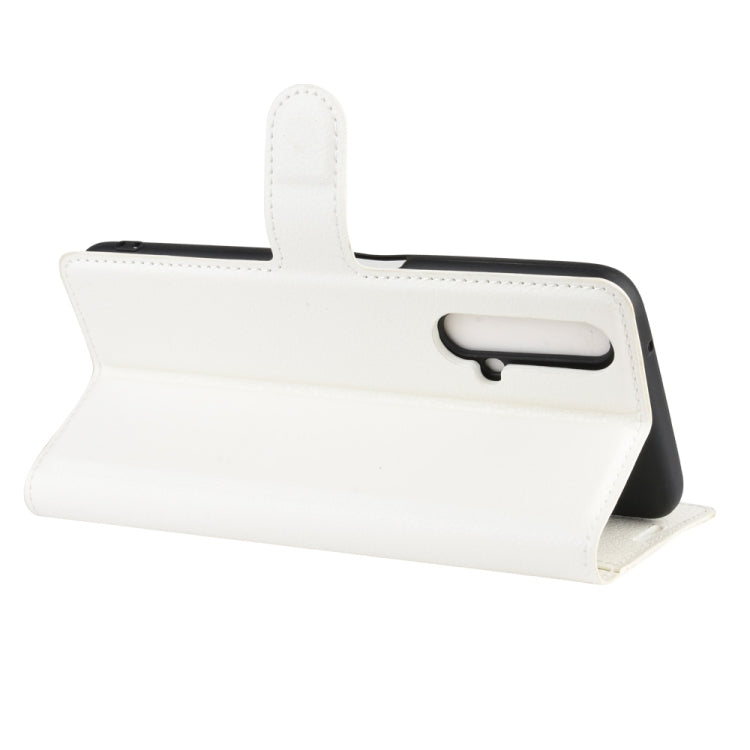 For OPPO Realme X50 5G Litchi Texture Horizontal Flip Protective Case with Holder & Card Slots & Wallet