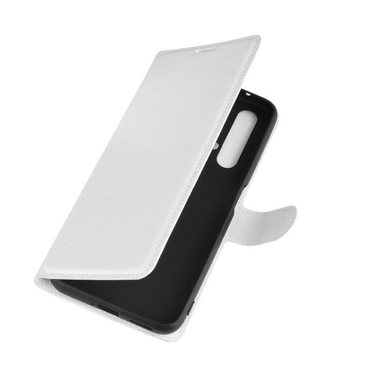 For OPPO Realme X50 5G Litchi Texture Horizontal Flip Protective Case with Holder & Card Slots & Wallet