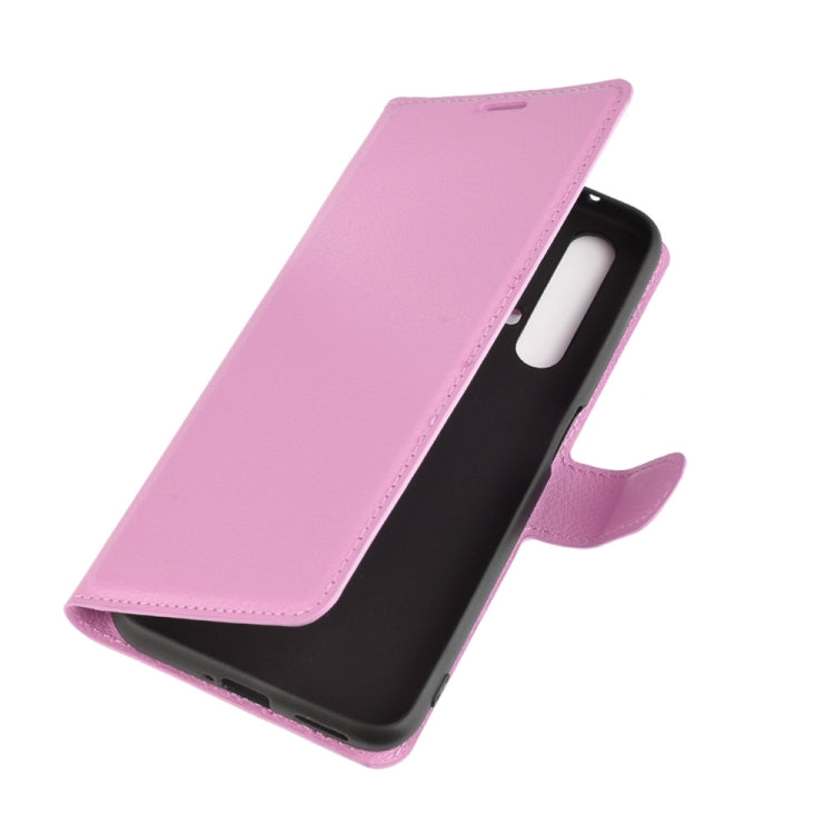 For OPPO Realme X50 5G Litchi Texture Horizontal Flip Protective Case with Holder & Card Slots & Wallet