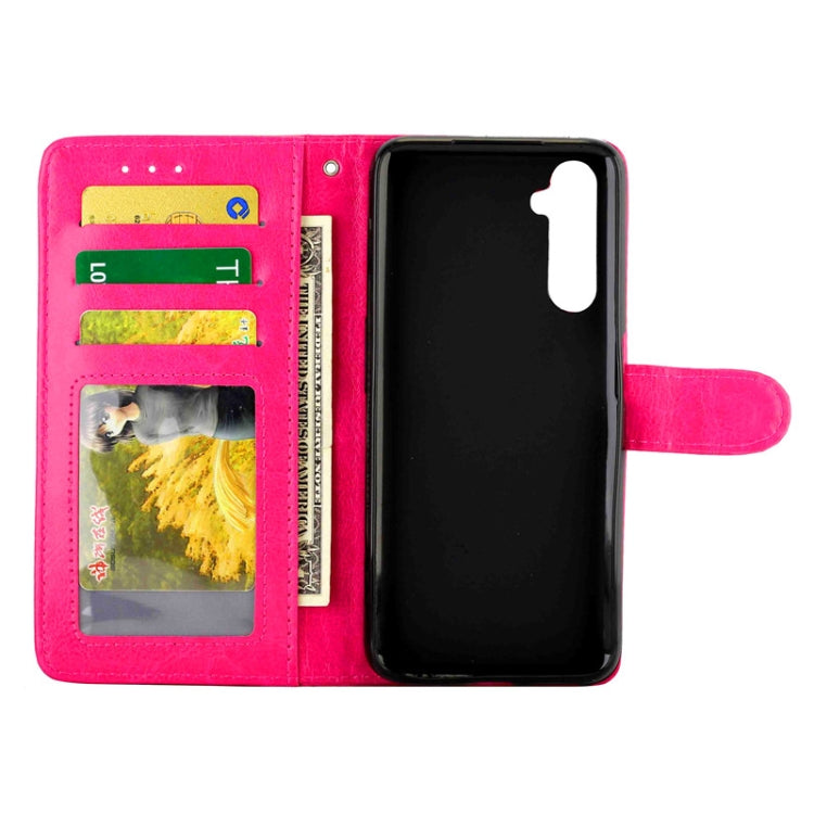 For OPPO Realme6 Pro Crazy Horse Texture Leather Horizontal Flip Protective Case with Holder & Card Slots & Wallet & Photo Frame