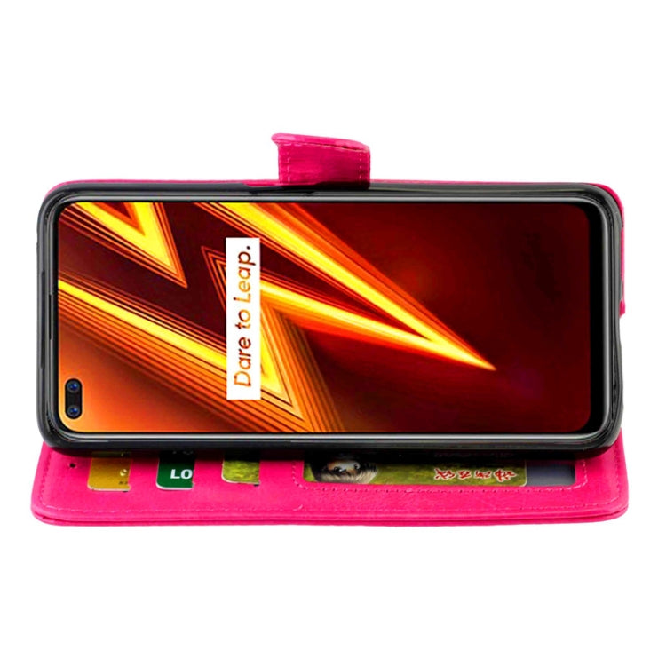 For OPPO Realme6 Pro Crazy Horse Texture Leather Horizontal Flip Protective Case with Holder & Card Slots & Wallet & Photo Frame