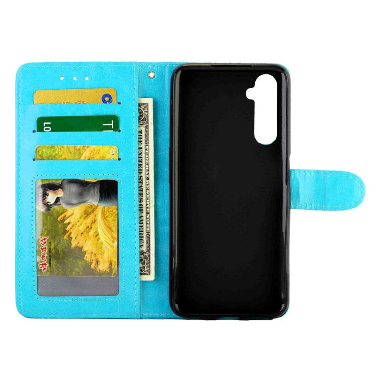 For OPPO Realme6 Pro Crazy Horse Texture Leather Horizontal Flip Protective Case with Holder & Card Slots & Wallet & Photo Frame
