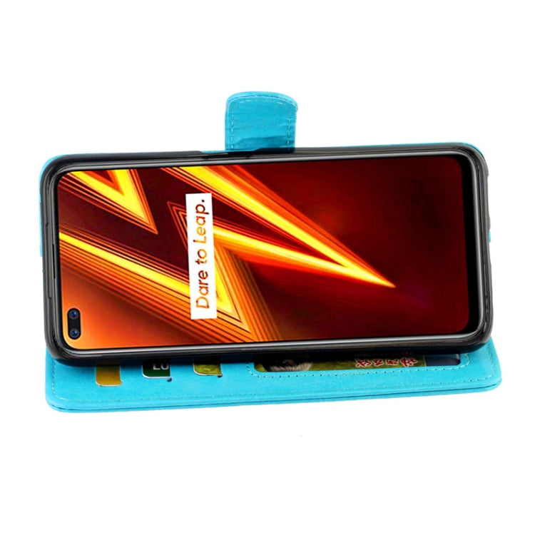 For OPPO Realme6 Pro Crazy Horse Texture Leather Horizontal Flip Protective Case with Holder & Card Slots & Wallet & Photo Frame