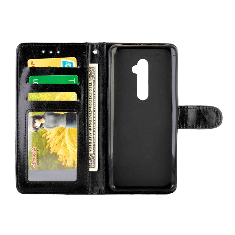 For OPPO Reno2 Crazy Horse Texture Leather Horizontal Flip Protective Case with Holder & Card Slots & Wallet & Photo Frame