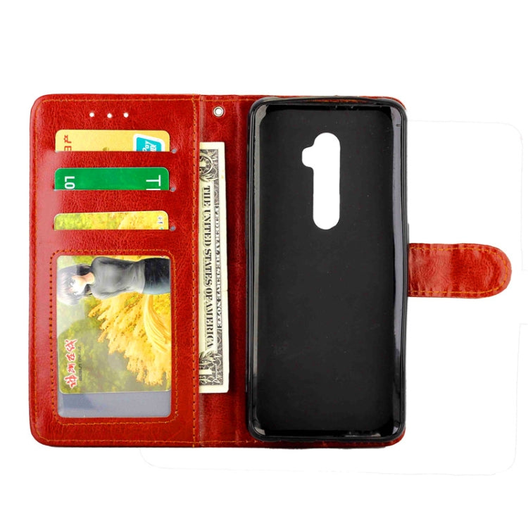 For OPPO Reno2 Crazy Horse Texture Leather Horizontal Flip Protective Case with Holder & Card Slots & Wallet & Photo Frame
