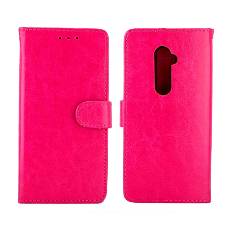 For OPPO Reno2 Crazy Horse Texture Leather Horizontal Flip Protective Case with Holder & Card Slots & Wallet & Photo Frame