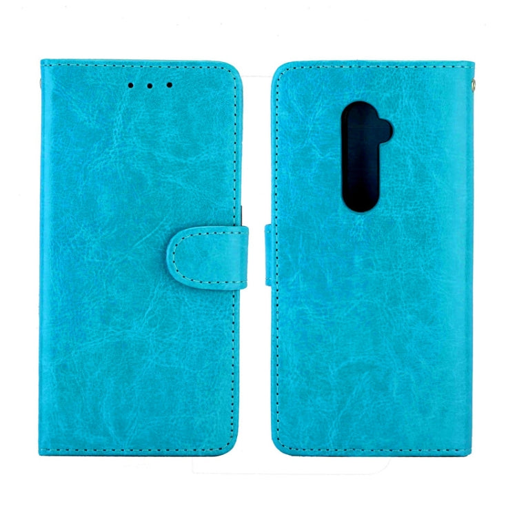 For OPPO Reno2 Crazy Horse Texture Leather Horizontal Flip Protective Case with Holder & Card Slots & Wallet & Photo Frame