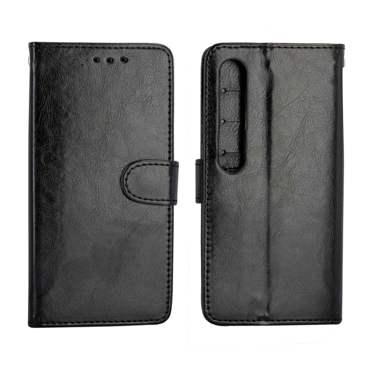 For XIAOMI Mi10/Mi10Pro Crazy Horse Texture Leather Horizontal Flip Protective Case with Holder & Card Slots & Wallet & Photo Frame