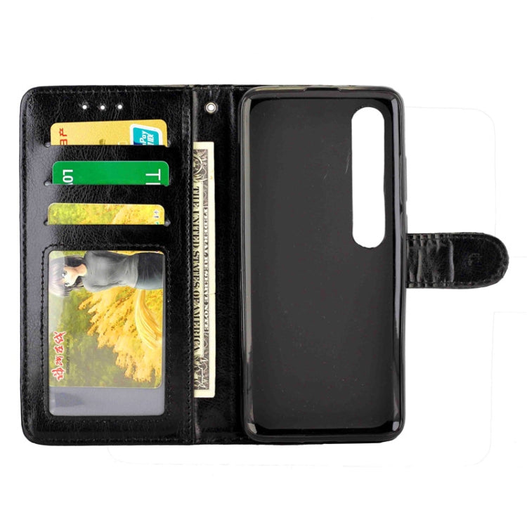 For XIAOMI Mi10/Mi10Pro Crazy Horse Texture Leather Horizontal Flip Protective Case with Holder & Card Slots & Wallet & Photo Frame