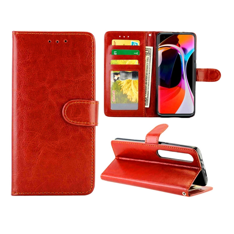 For XIAOMI Mi10/Mi10Pro Crazy Horse Texture Leather Horizontal Flip Protective Case with Holder & Card Slots & Wallet & Photo Frame