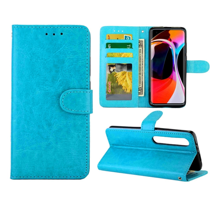 For XIAOMI Mi10/Mi10Pro Crazy Horse Texture Leather Horizontal Flip Protective Case with Holder & Card Slots & Wallet & Photo Frame