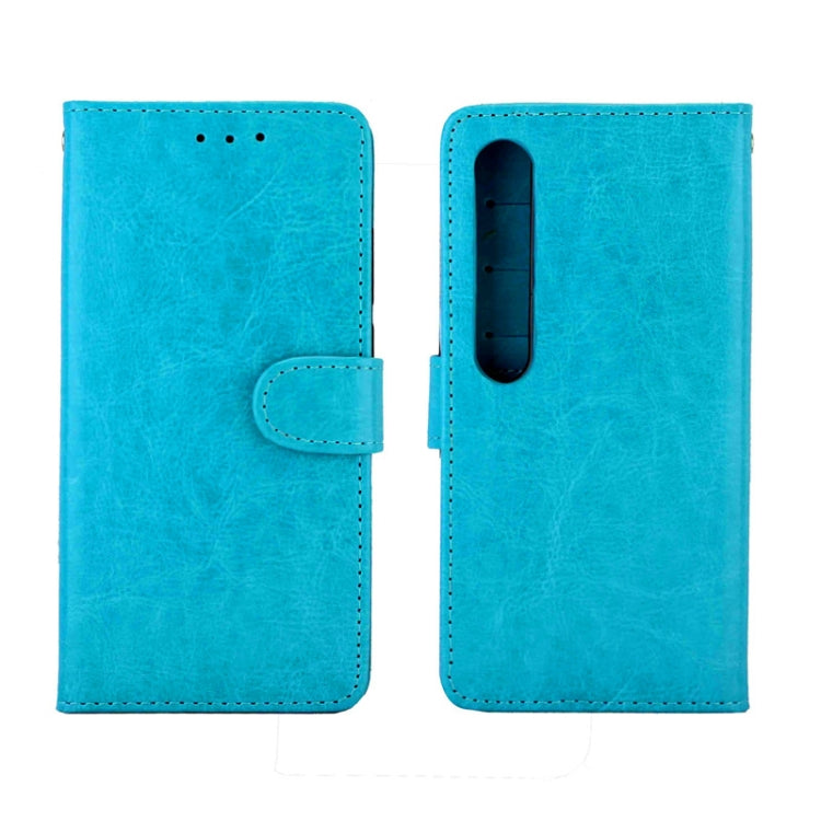 For XIAOMI Mi10/Mi10Pro Crazy Horse Texture Leather Horizontal Flip Protective Case with Holder & Card Slots & Wallet & Photo Frame