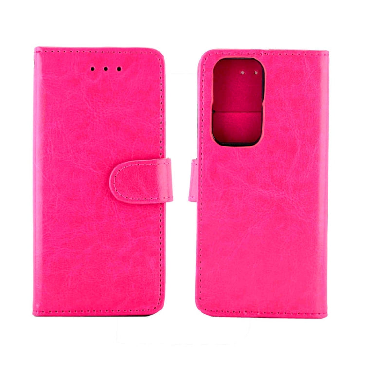 For Huawei P40 Pro Crazy Horse Texture Leather Horizontal Flip Protective Case with Holder & Card Slots & Wallet & Photo Frame
