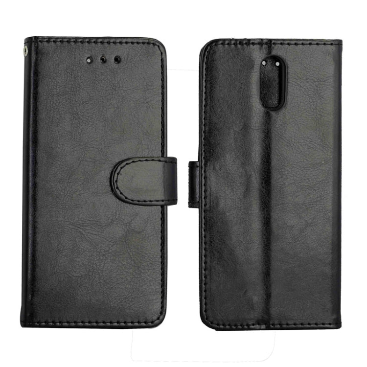 For Nokia 2.3 Crazy Horse Texture Leather Horizontal Flip Protective Case with Holder & Card Slots & Wallet & Photo Frame