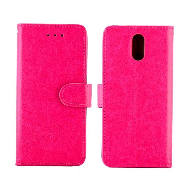For Nokia 2.3 Crazy Horse Texture Leather Horizontal Flip Protective Case with Holder & Card Slots & Wallet & Photo Frame