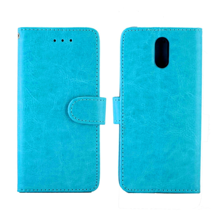 For Nokia 2.3 Crazy Horse Texture Leather Horizontal Flip Protective Case with Holder & Card Slots & Wallet & Photo Frame