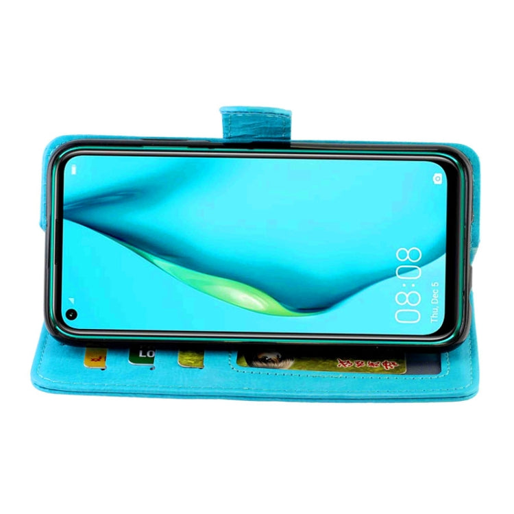 For Huawei P40lite/Nova6Se/Nova7i Crazy Horse Texture Leather Horizontal Flip Protective Case with Holder & Card Slots & Wallet & Photo Frame