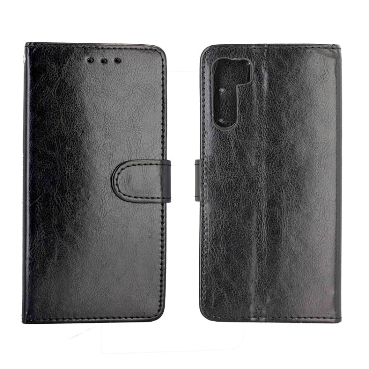 For OPPO A91/ F15(2020) Crazy Horse Texture Leather Horizontal Flip Protective Case with Holder & Card Slots & Wallet & Photo Frame