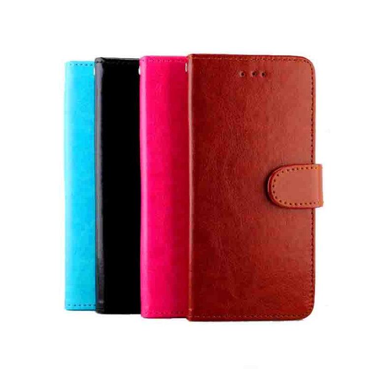 For OPPO A91/ F15(2020) Crazy Horse Texture Leather Horizontal Flip Protective Case with Holder & Card Slots & Wallet & Photo Frame
