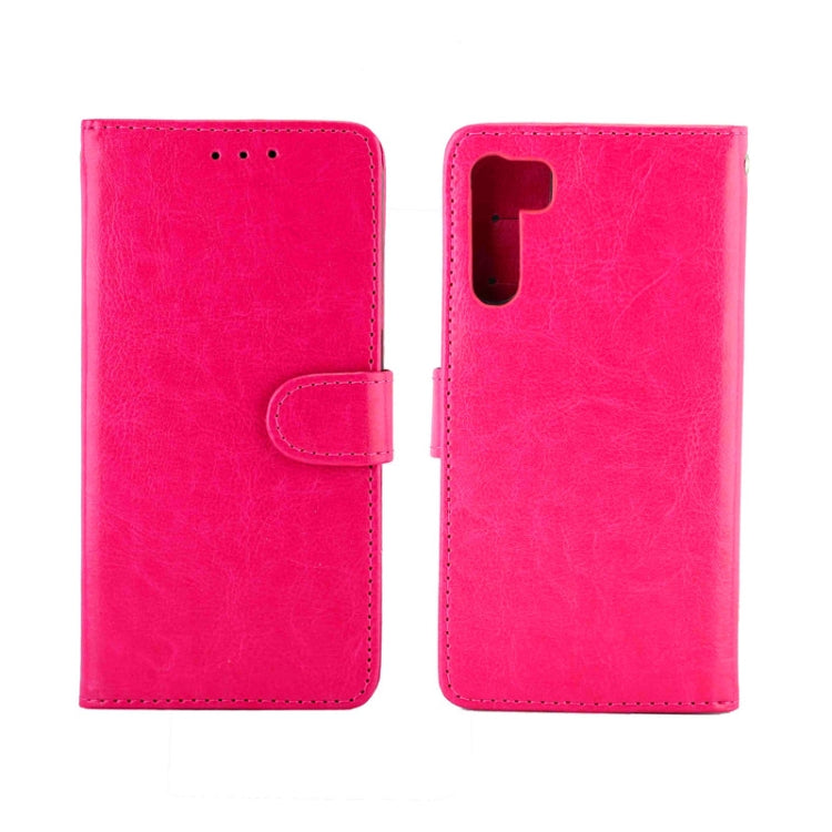 For OPPO A91/ F15(2020) Crazy Horse Texture Leather Horizontal Flip Protective Case with Holder & Card Slots & Wallet & Photo Frame