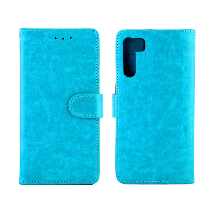 For OPPO A91/ F15(2020) Crazy Horse Texture Leather Horizontal Flip Protective Case with Holder & Card Slots & Wallet & Photo Frame