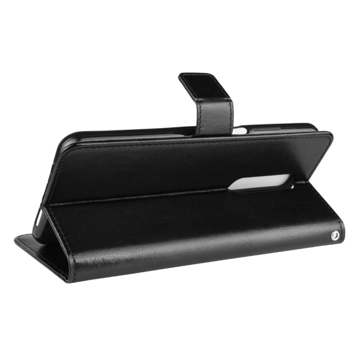 For Xiaomi Redmi K30/Poco X2 Retro Crazy Horse Texture Horizontal Flip Leather Case , with Holder & Card Slots & Photo Frame