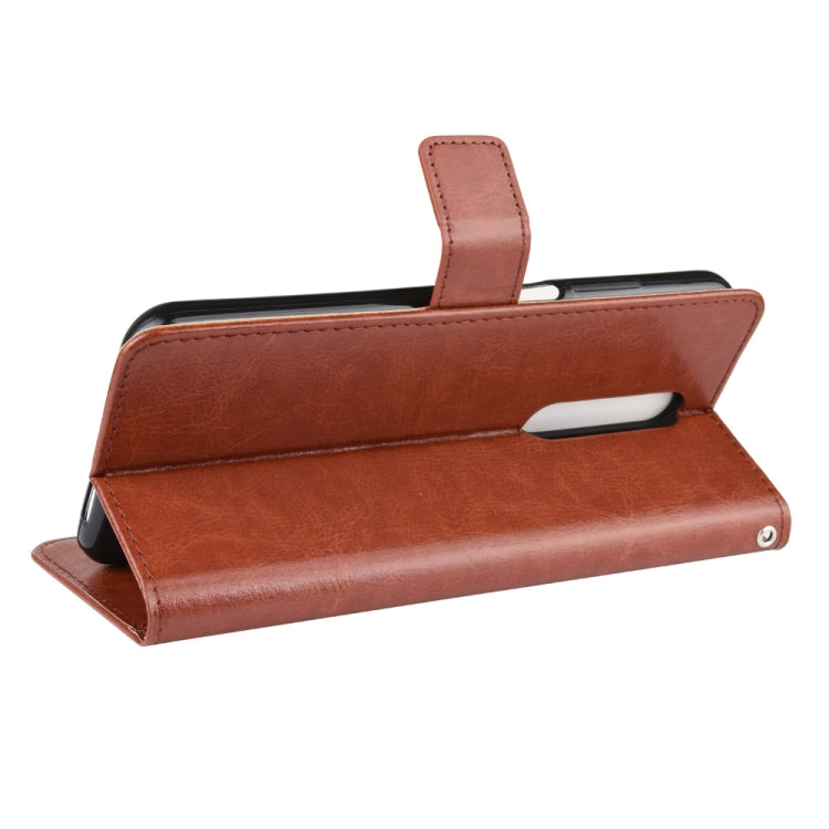 For Xiaomi Redmi K30/Poco X2 Retro Crazy Horse Texture Horizontal Flip Leather Case , with Holder & Card Slots & Photo Frame